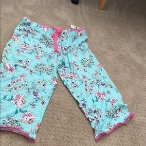Floral pajamas